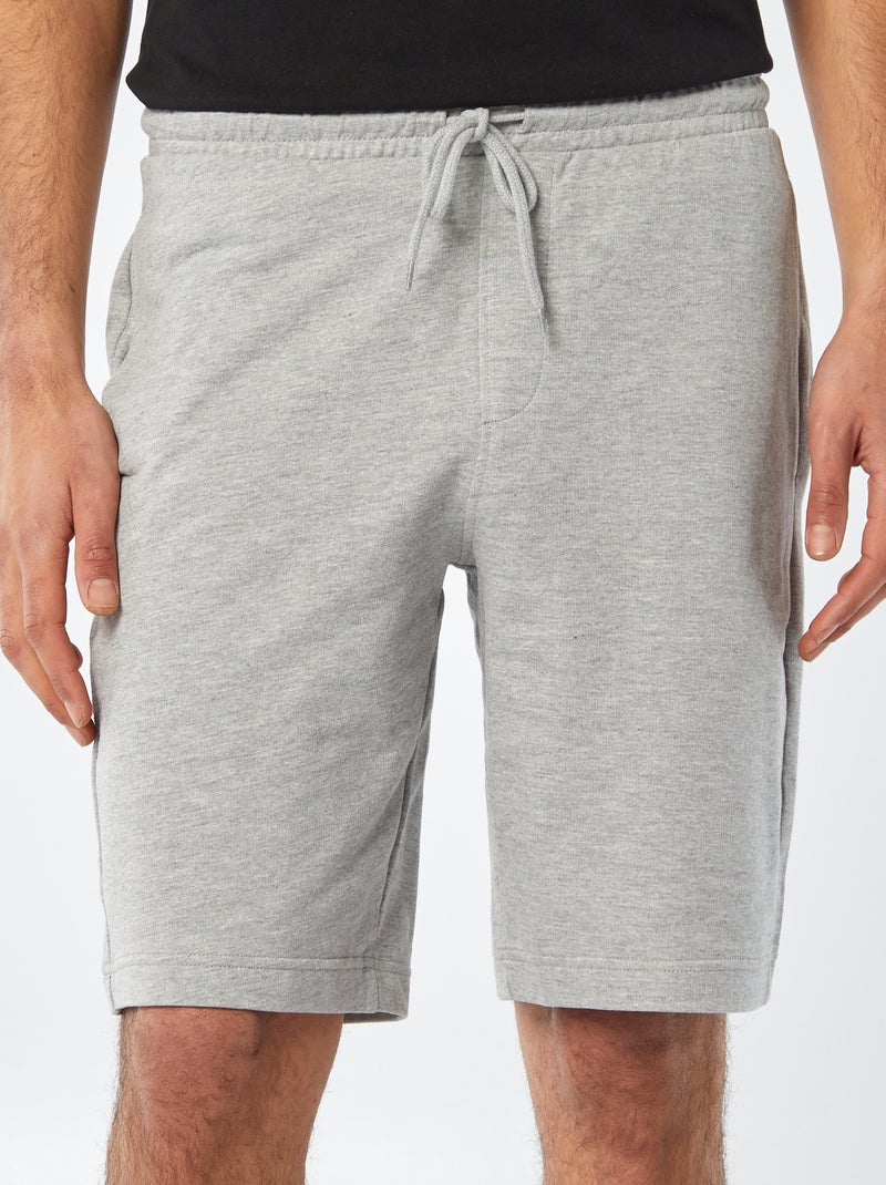 Short de deporte estilo jogger GRIS - Kiabi