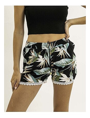 Short de encaje y motivos XIDIVA