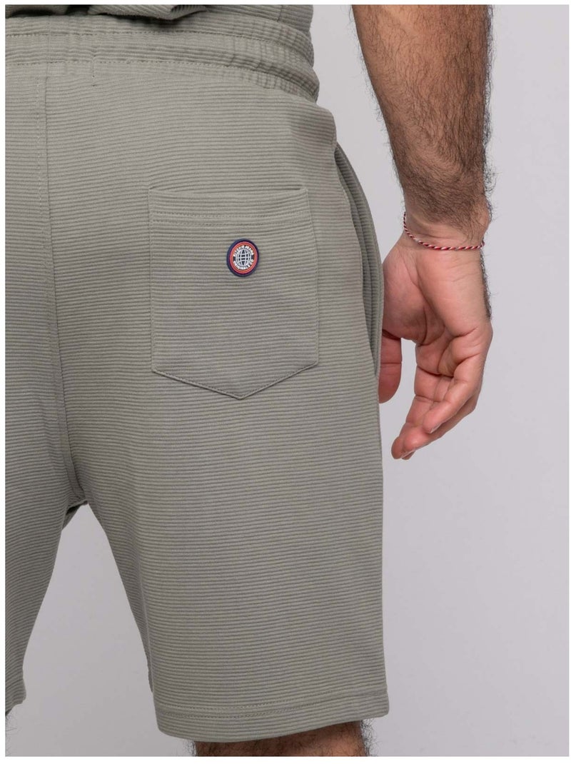 Short de felpa BEMAXIN Verde caqui claro - Kiabi
