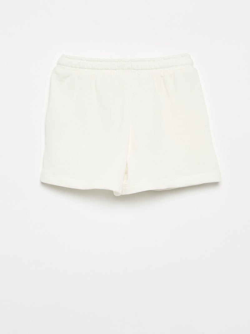Short de felpa con bolsillos Rosa - Kiabi
