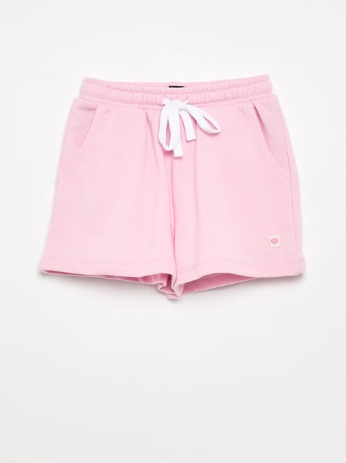 Short de felpa con bolsillos - Kiabi