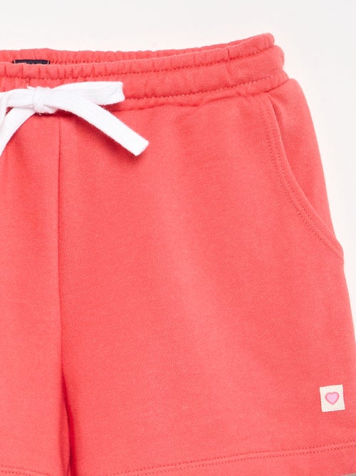 Short de felpa con bolsillos - Kiabi