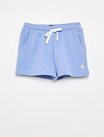 Short de felpa con bolsillos
