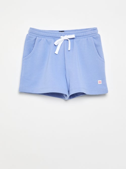 Short de felpa con bolsillos - Kiabi Short de felpa con bolsillos - Kiabi