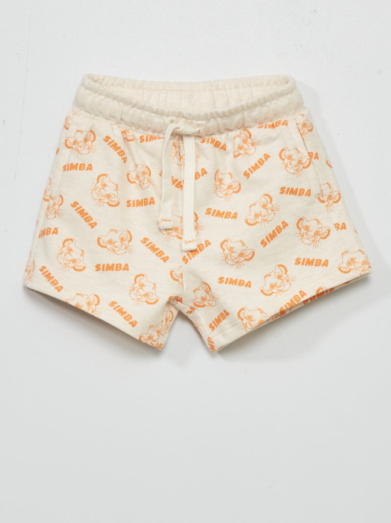 Short de felpa 'Disney Baby' BEIGE - Kiabi