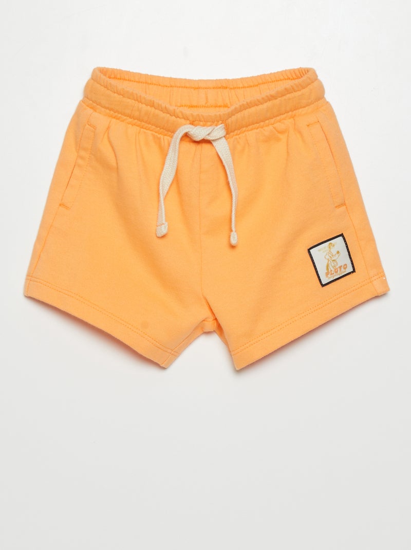 Short de felpa 'Disney Baby' NARANJA - Kiabi