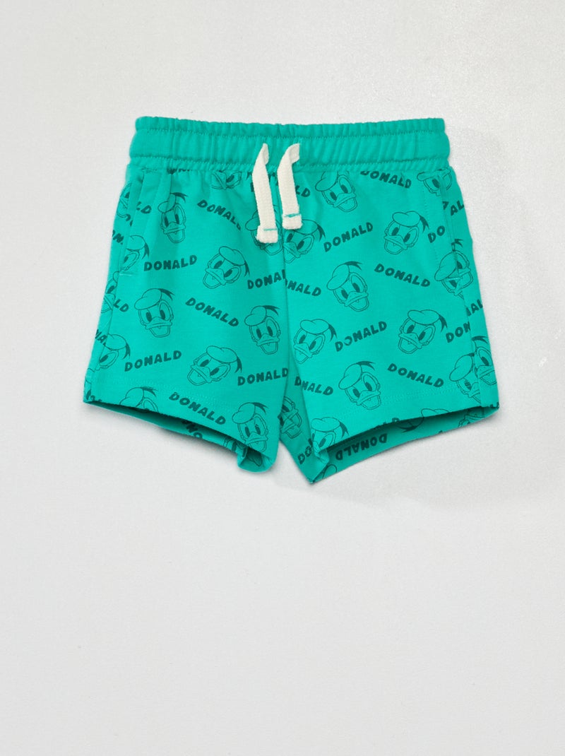 Short de felpa 'Disney Baby' VERDE - Kiabi