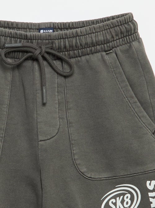 Short de felpa ligero estampado - Kiabi