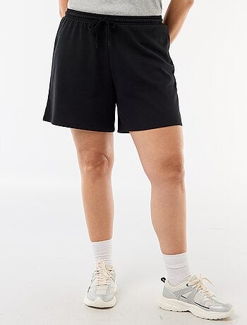 Short de felpa ligero liso