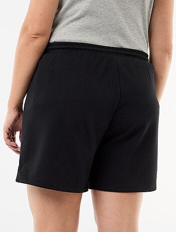 Short de felpa ligero liso