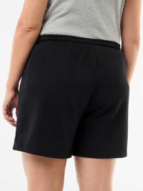 Short de felpa ligero liso - Kiabi