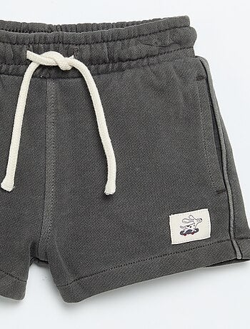 Short de felpa sin cepillar
