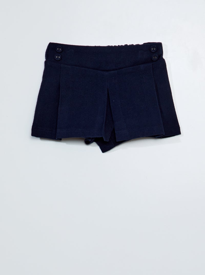 Short de franela AZUL - Kiabi