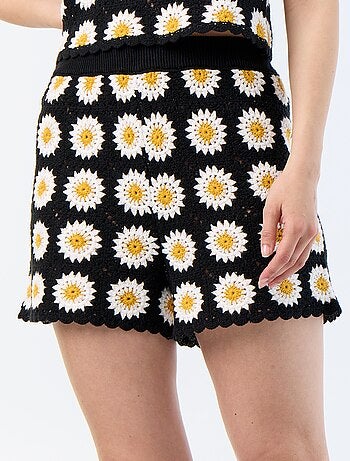 Short de ganchillo