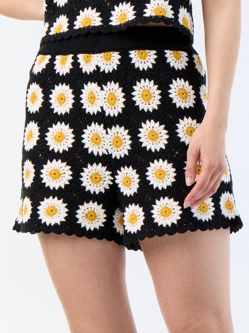 Short de ganchillo - Kiabi