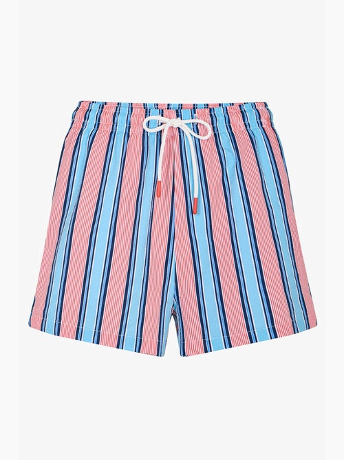 Short de hombre a rayas deep sea penti - Kiabi Short de hombre a rayas deep sea penti - Kiabi
