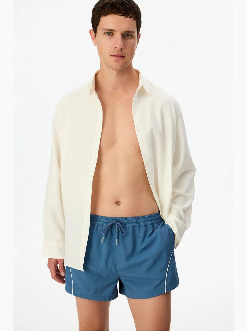 Short de hombre mindfulness binding penti Azul - Kiabi