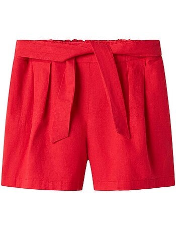 Short de lino para niña name it