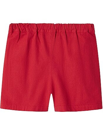 Short de lino para niña name it