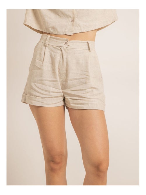 Short de lino XEPONA - Kiabi