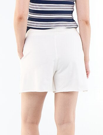 Short de maternidad de felpa francesa