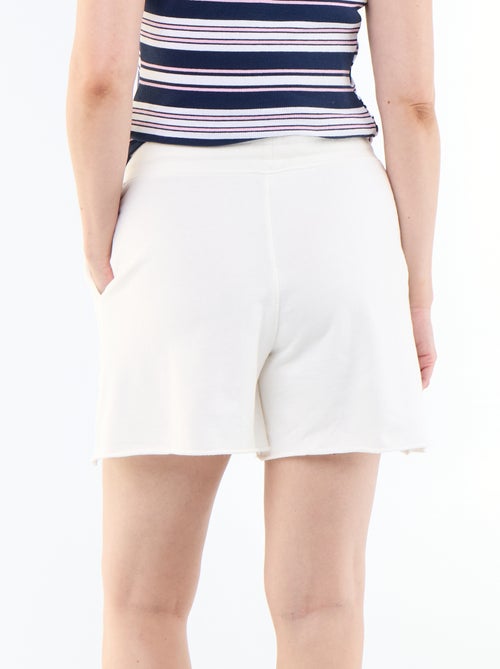 Short de maternidad de felpa francesa - Kiabi