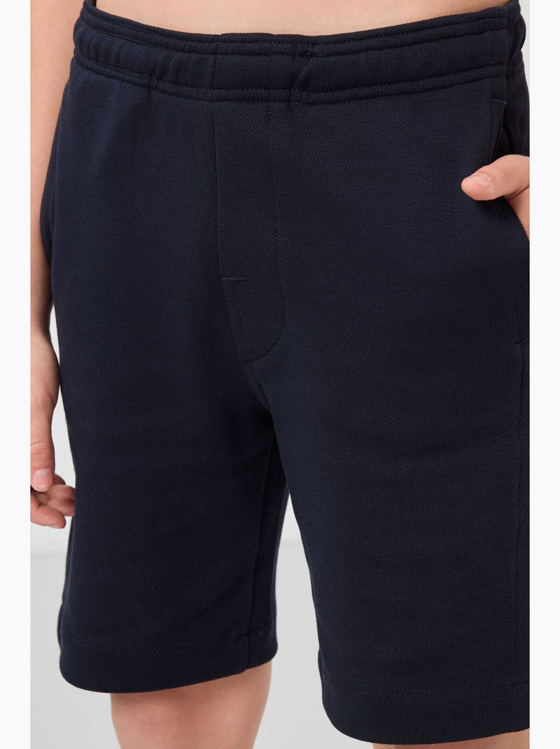 Short de mezcla de algodón tommy Azul marino - Kiabi