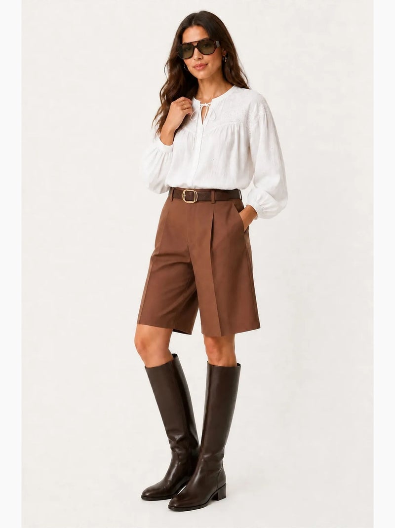 Short de mujer istanbul Marrón - Kiabi
