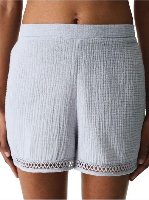 Short de mujer lessi trim penti - Kiabi Short de mujer lessi trim penti - Kiabi