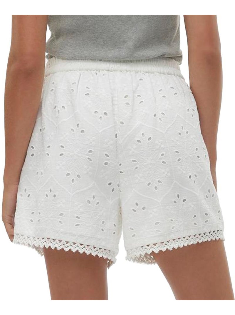 Short de mujer vero moda Blanco - Kiabi