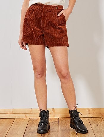 Short de pana - Kiabi