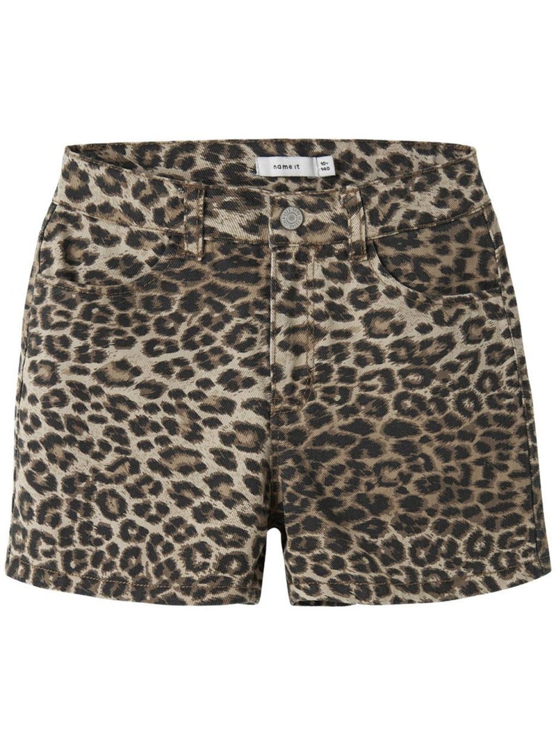 Short de para niña name it Marrón capuchino - Kiabi