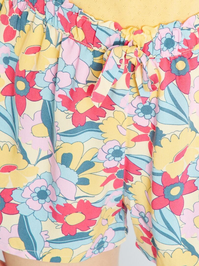 Pype Shorts culotte in fantasia rigata PANAREA main image 0
