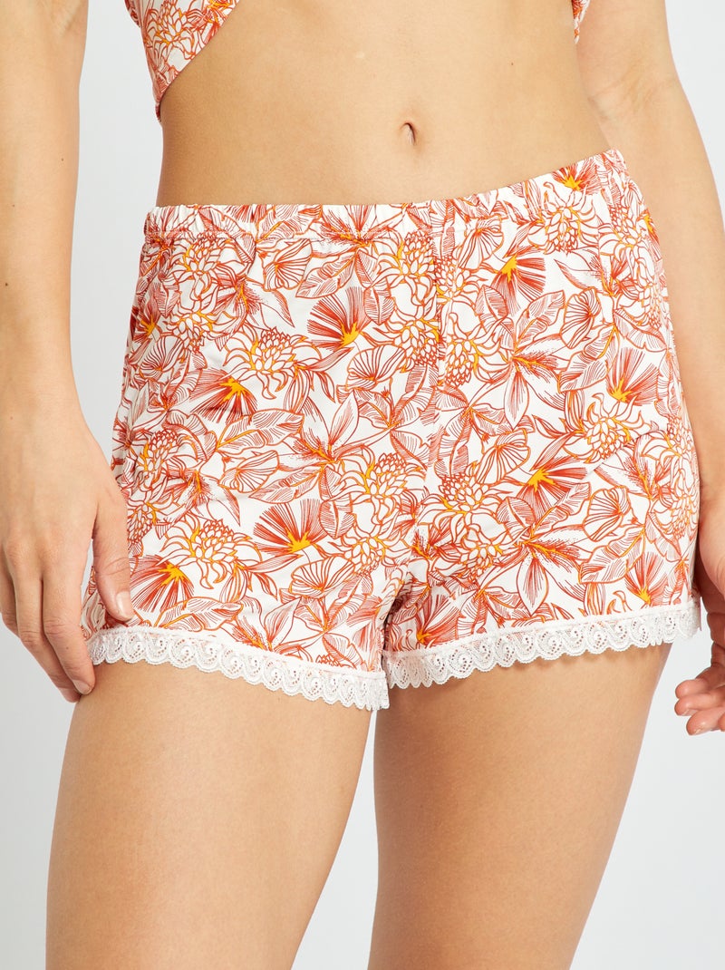 Short de pijama 'Envie de Lingerie' BEIGE - Kiabi