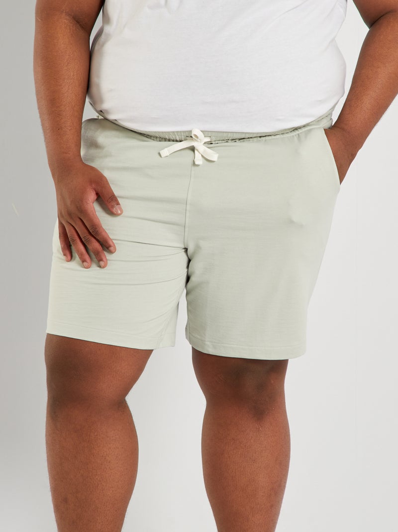 Short de pijama gris mercurio - Kiabi