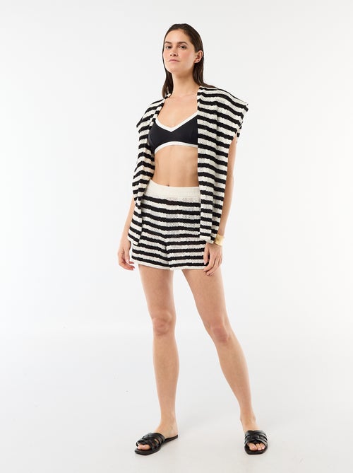 Short de playa de crochet - Kiabi