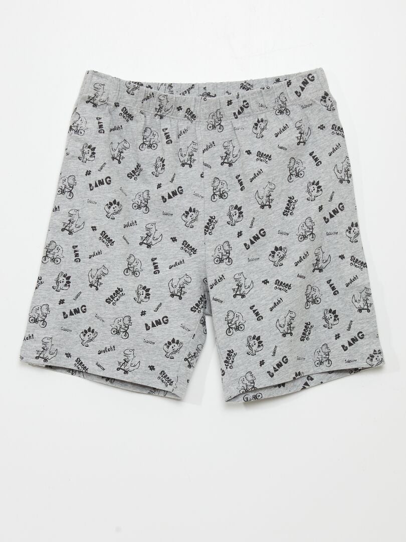 Short de punto - So Easy GRIS - Kiabi