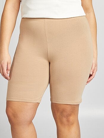 Short de punto elástico