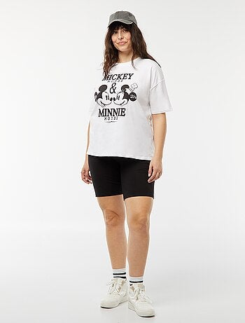 Short de punto elástico