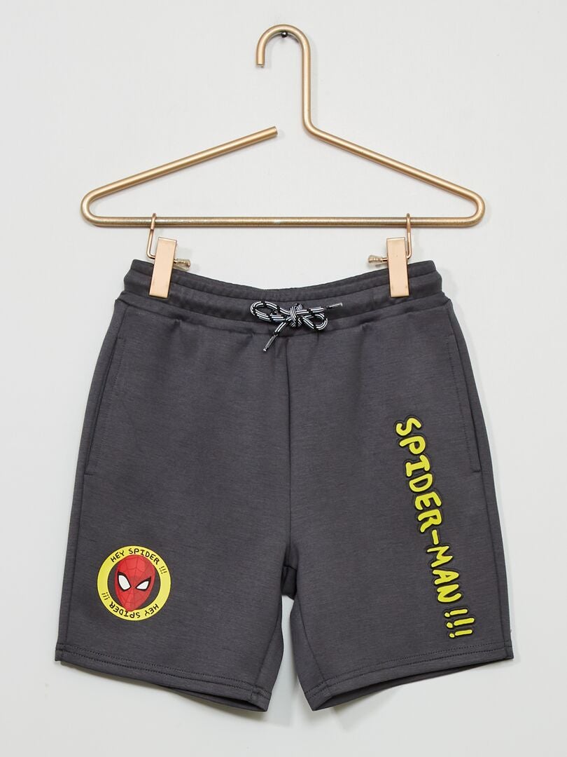 Short de punto 'Spider-Man' GRIS - Kiabi