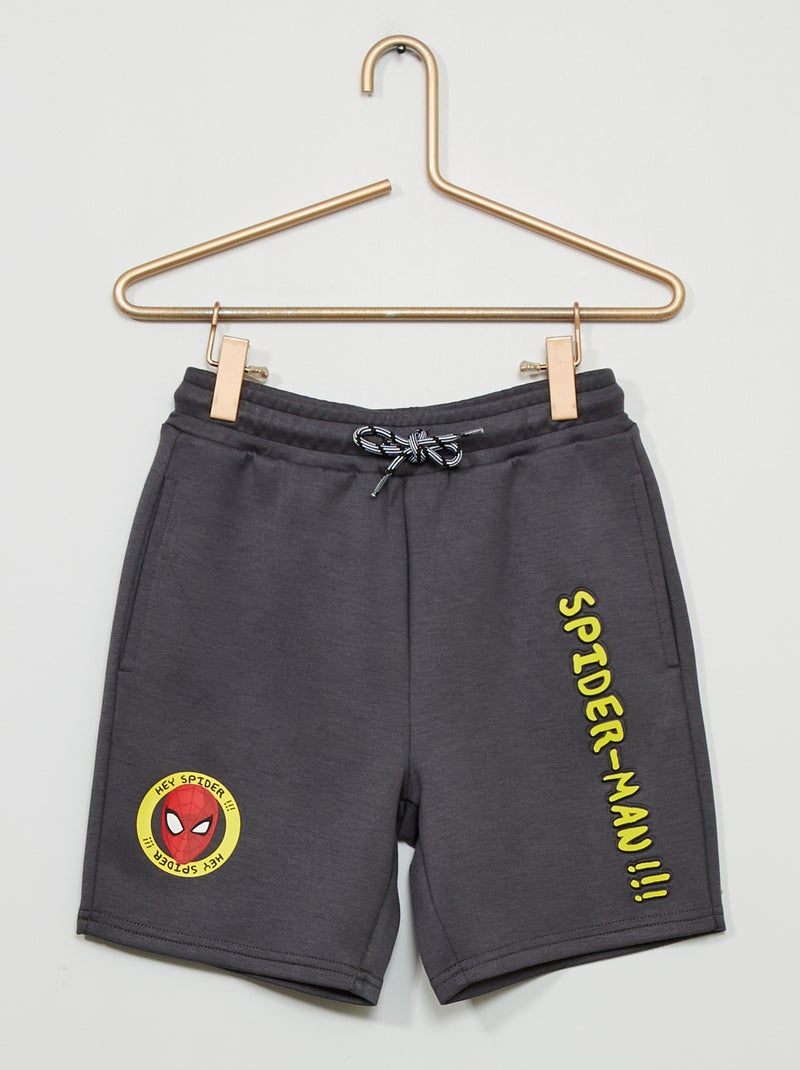 Short de punto 'Spider-Man' GRIS - Kiabi