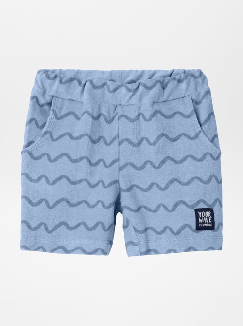 Short de rizo estampado 'NAME IT' - Kiabi