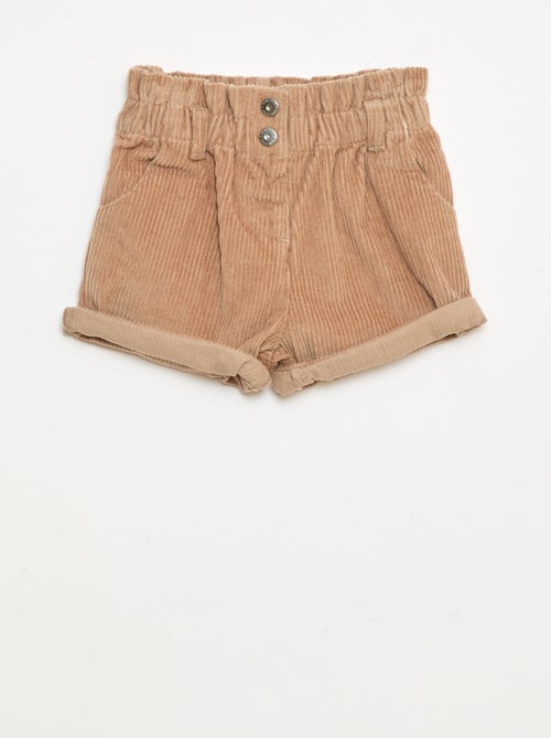 Short de terciopelo - Kiabi