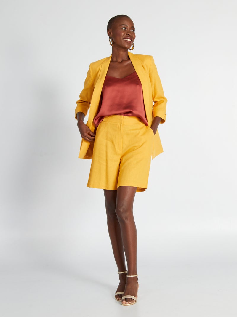 Short de tiro alto AMARILLO - Kiabi