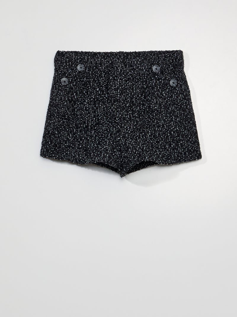 Short de tweed GRIS - Kiabi