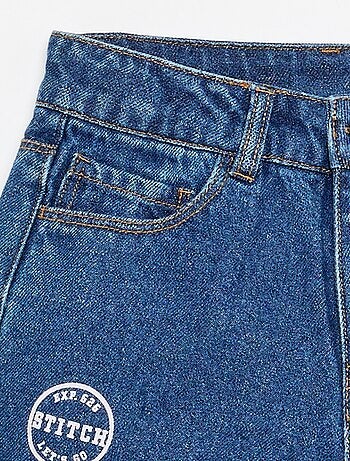 Short de vaquero "Stitch