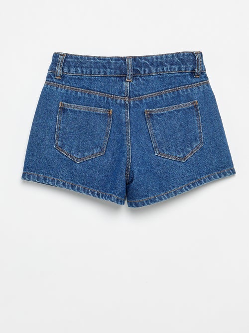 Short de vaquero "Stitch" - Kiabi
