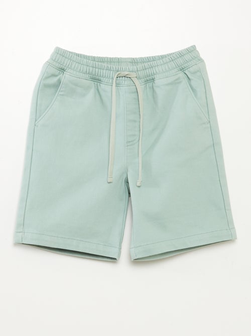 Short denim tricotado - Kiabi