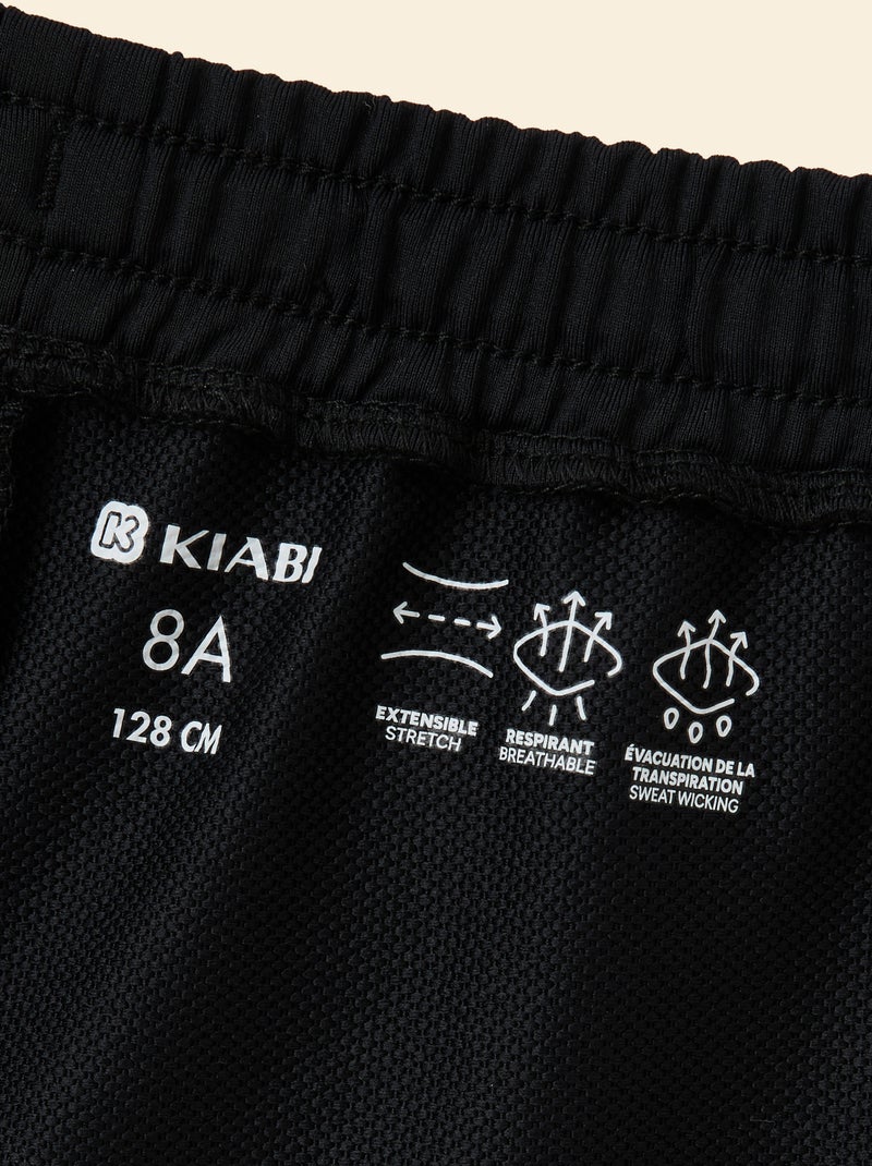 Short deportivo - (ekstract) Negro - Kiabi