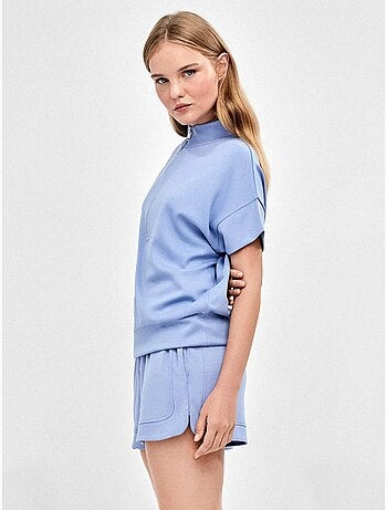 Short deportivo ajustable en tejido extra suave